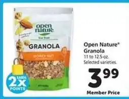 Safeway Open Nature Granola offer