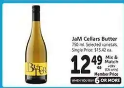 Safeway Jam Cellars Butter offer