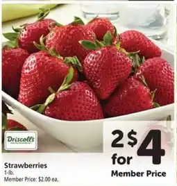 Safeway Strawberries offer