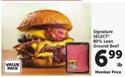 Safeway Signature SELECT 80% Lean Ground Beef offer