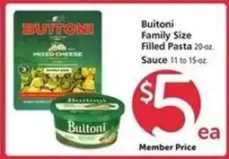 Safeway Buitoni Family Size Filled Pasta offer