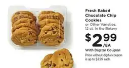 Kroger Fresh Baked Chocolate Chip Cookies offer