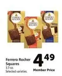 Safeway Ferrero Rocher Squares offer
