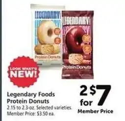 Safeway Legendary Foods Protein Donuts offer