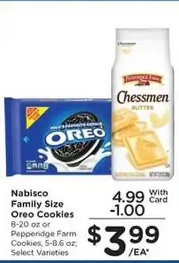 Kroger Nabisco Family Size Oreo Cookies offer