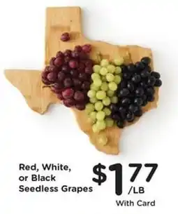 Kroger Red, White or Black Seedless Grapes offer