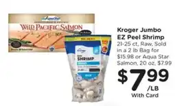 Kroger Kroger Jumbo EZ Peel Shrimp offer