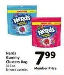 Safeway Nerds Gummy Clusters Bag offer