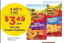 Kroger Ore-ida Frozen Potatoes offer