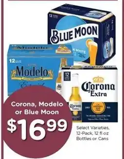 Kroger Corona, Modelo or Blue Moon offer