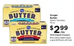 Kroger Kroger Butter offer