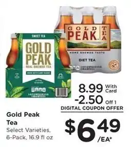 Kroger Gold Peak Tea offer