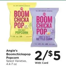 Kroger Angie's Boomchickapop Popcorn offer