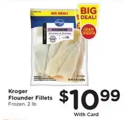 Kroger Kroger Flounder Fillets offer