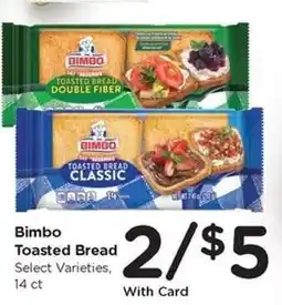 Kroger Bimbo Toasted Bread offer