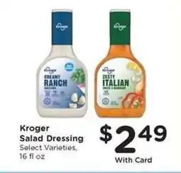 Kroger Kroger Salad Dressing offer