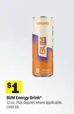Meijer Bum energy drink offer