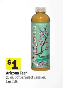 Meijer Arizona Tea offer