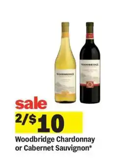 Meijer Woodbridge Chardonnay or Cabernet Sauvignon offer