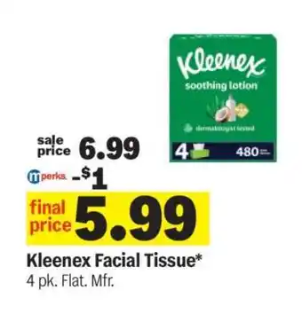 Meijer Kleenex Facial Tissue offer