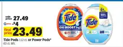 Meijer Tide Pods or Power Pods offer