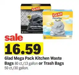 Meijer Glad Mega Pack Kitchen Waste Bags offer
