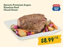 Sprouts Farmers Market Sprouts Premium Angus Boneless Beef Chuck Roast offer