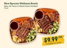 Sprouts Farmers Market New Sprouts Wellness Bowls offer