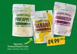 Sprouts Farmers Market Sprouts Freeze Dried Fruits offer
