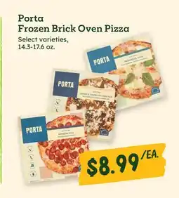 Sprouts Farmers Market Porta Frozen Brick Oven Pizza offer