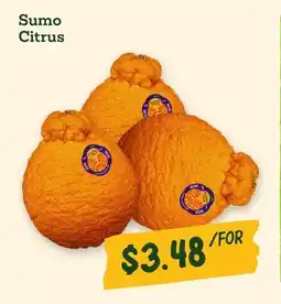 Sprouts Farmers Market Sumo Citrus offer
