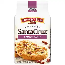 Walgreens Santa Cruz Soft Baked Cookies Oatmeal Raisin offer