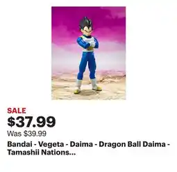 Best Buy Bandai - Vegeta - Daima - Dragon Ball Daima - Tamashii Nations S.H.Figuarts 5.5 Figure offer