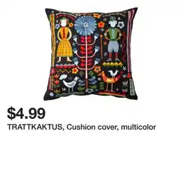 Ikea TRATTKAKTUS, Cushion cover, multicolor offer