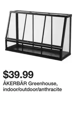 Ikea ÅKERBÄR Greenhouse, indoor/outdoor/anthracite offer