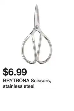 Ikea BRYTBÖNA Scissors, stainless steel offer