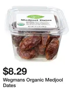 Wegmans Wegmans Organic Medjool Dates offer