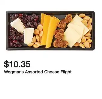 Wegmans Wegmans Assorted Cheese Flight offer