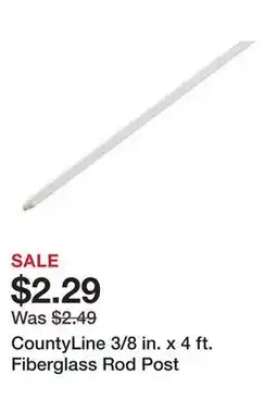 Tractor Supply Company CountyLine 3/8 in. x 4 ft. Fiberglass Rod Post offer