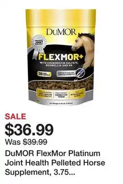 Tractor Supply Company DuMOR FlexMor Platinum Joint Health Pelleted Horse Supplement, 3.75 lb offer