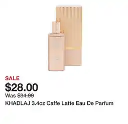 Marshalls KHADLAJ 3.4oz Caffe Latte Eau De Parfum offer
