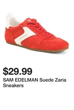 Marshalls SAM EDELMAN Suede Zaria Sneakers offer