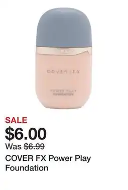 Marshalls COVER FX Power Play Foundation offer