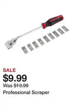 Harbor Freight Tools Professional Scraper offer