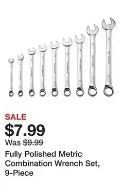 Harbor Freight Tools Fully Polished Metric Combination Wrench Set, 9-Piece offer