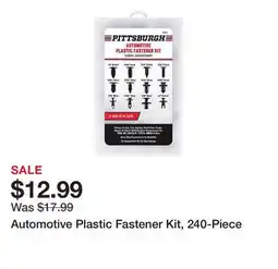 Harbor Freight Tools Automotive Plastic Fastener Kit, 240-Piece offer