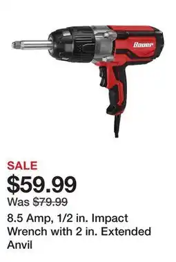 Harbor Freight Tools 8.5 Amp, 1/2 in. Impact Wrench with 2 in. Extended Anvil offer
