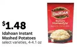 Fareway Idahoan Instant Mashed Potatoes offer