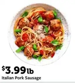 Fareway Italian Pork Sausage offer