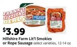 Fareway Hillshire Farm Lit'l Smokies offer